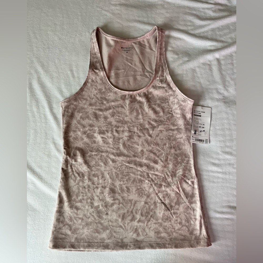 Athleta scoop neck tank -M